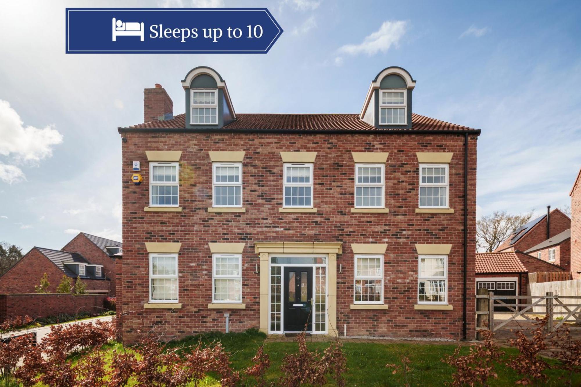 Beautiful Big Family Home - Sleeps 10, Park 3 Cars Meanwood Exterior photo